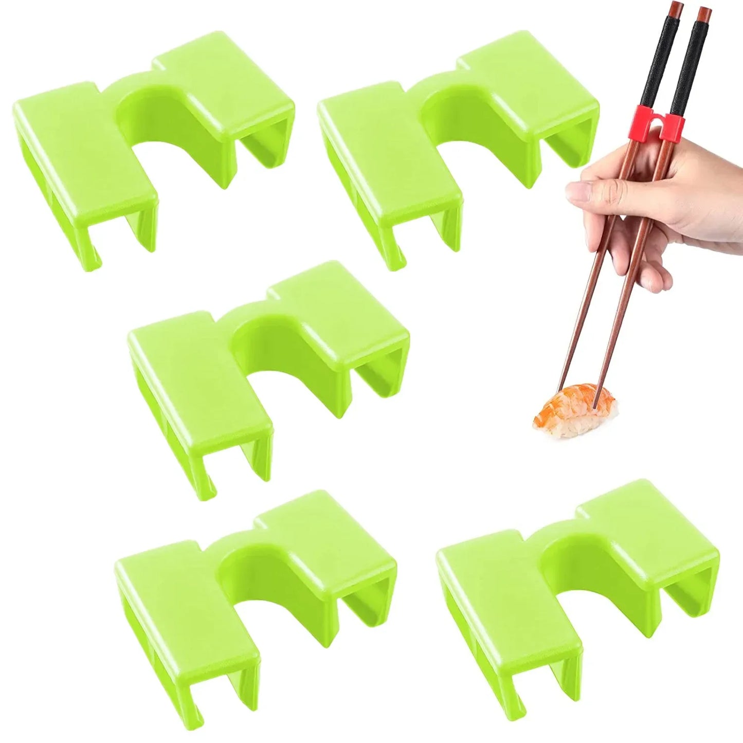 5PCS Reusable Chopsticks Trainer Helper Set