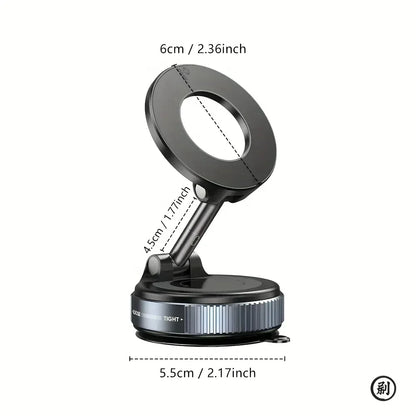 Strong Magnetic Car Phone Holder – 360° Adjustable Foldable Mount - Urbizia