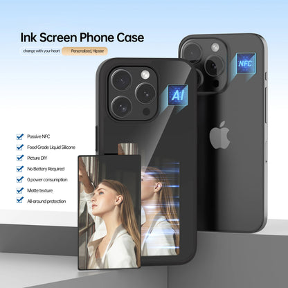 E-Ink NFC iPhone Case – Wireless Display, Battery Free