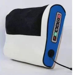 Multifunctional Neck & Shoulder Massage Cushion, Kneading Massage with Warm Compress for Home Daily Relaxation