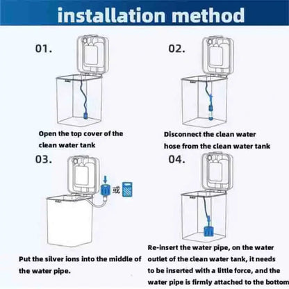 Original Dreame L10 Ultra / L10S Ultra / L40 Ultra / X40 Ultra / X40 Pro Ultra Ag+ Silver Ion Module Bacteriostatic Accessories