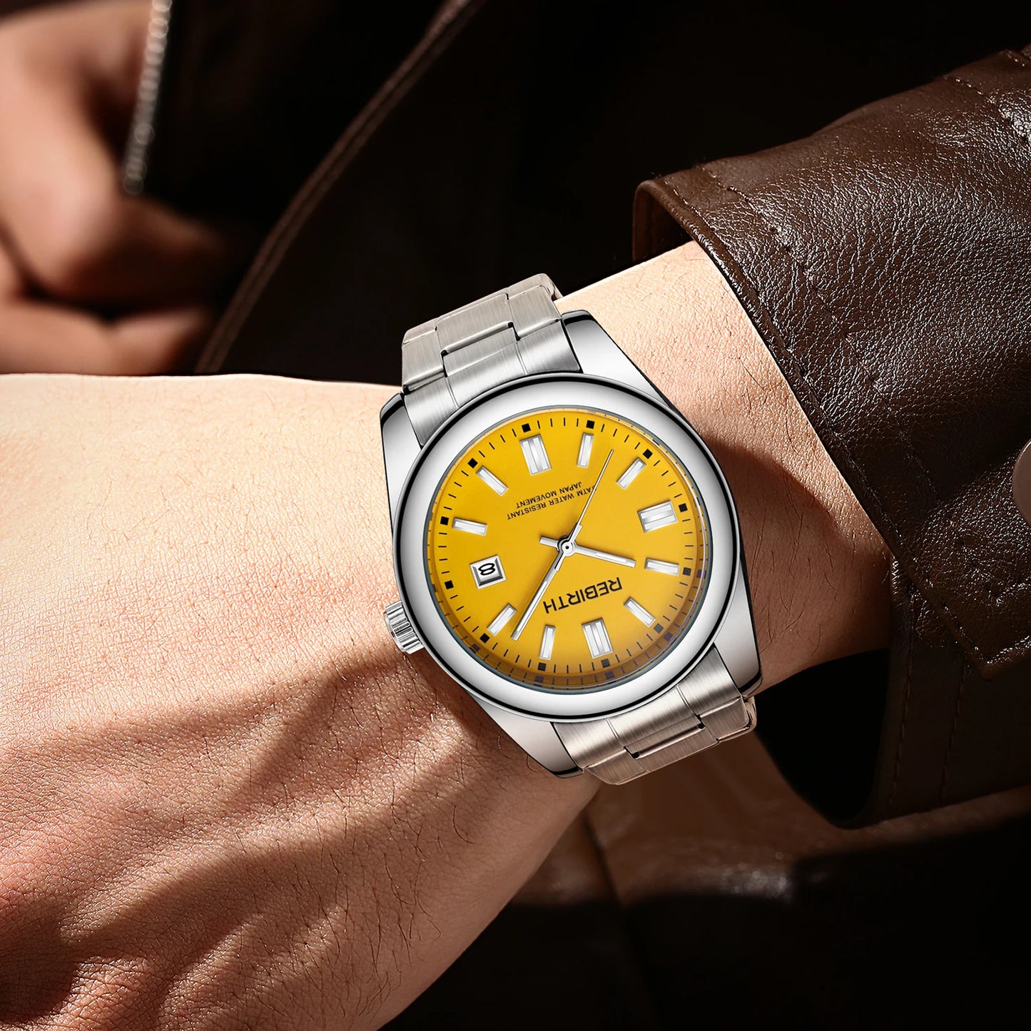 Business Elegant Casual Versatile Generous Quartz Watch Suitable for Daily Wear