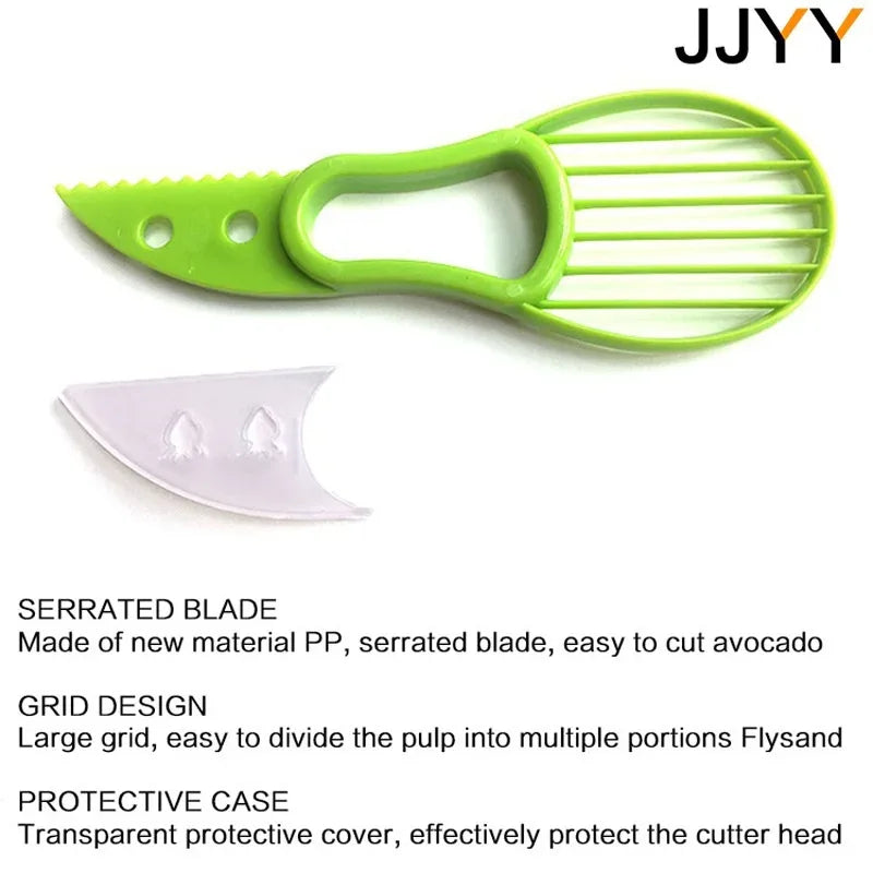 3-in-1 Avocado Slicer & Fruit Cutter Tool