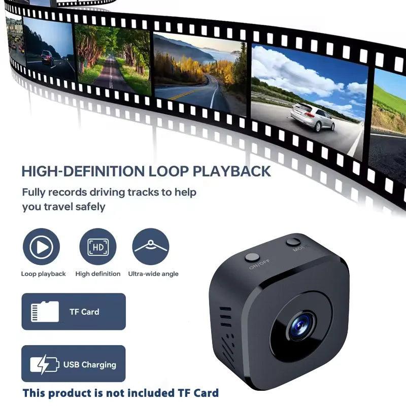 Security Camera Mini Full Color Night Vision High Definition WiFi Monitor Waterproof Motion Detect Surveillance Smart Home