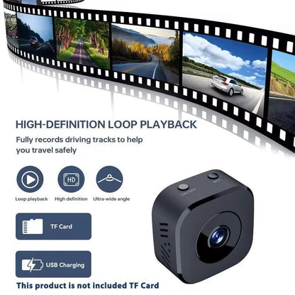 Security Camera Mini Full Color Night Vision High Definition WiFi Monitor Waterproof Motion Detect Surveillance Smart Home