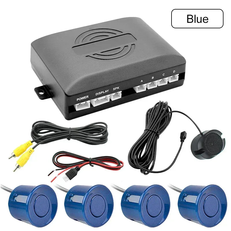 GreenYi AHD Car Video Parking Sensor Reverse Backup Radar Assistance Detector for Monitor Camera System 22mm Security Reversing - Urbizia