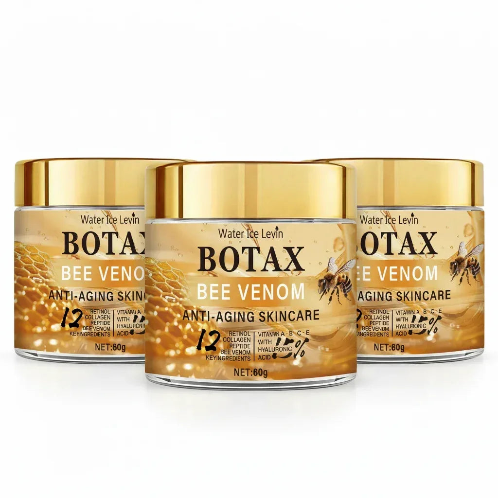 "Botax" Bee Venom Cream - Deep Wrinkle Treatment, Skin Rejuvenation & Firming Action with Collagen Water Ice Levin. 60g. - Urbizia