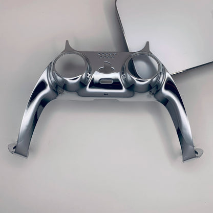 Chrome Black Glossy Chrome DIY Replacement Controller Shell for PS5 Custom Plates Cover Compatible Upgrade For PS5 Slim