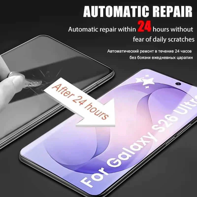 5Pcs Hydrogel Film For Samsung S26 S23 S24 S21 S22 S25 Ultra S9 S10 Plus S20 FE Screen Protector For Galaxy Note 20Ultra 10 Plus