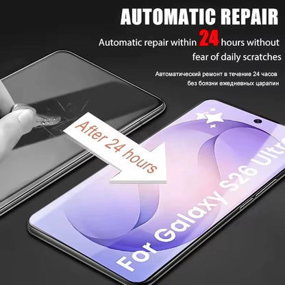 5Pcs Hydrogel Film For Samsung S26 S23 S24 S21 S22 S25 Ultra S9 S10 Plus S20 FE Screen Protector For Galaxy Note 20Ultra 10 Plus