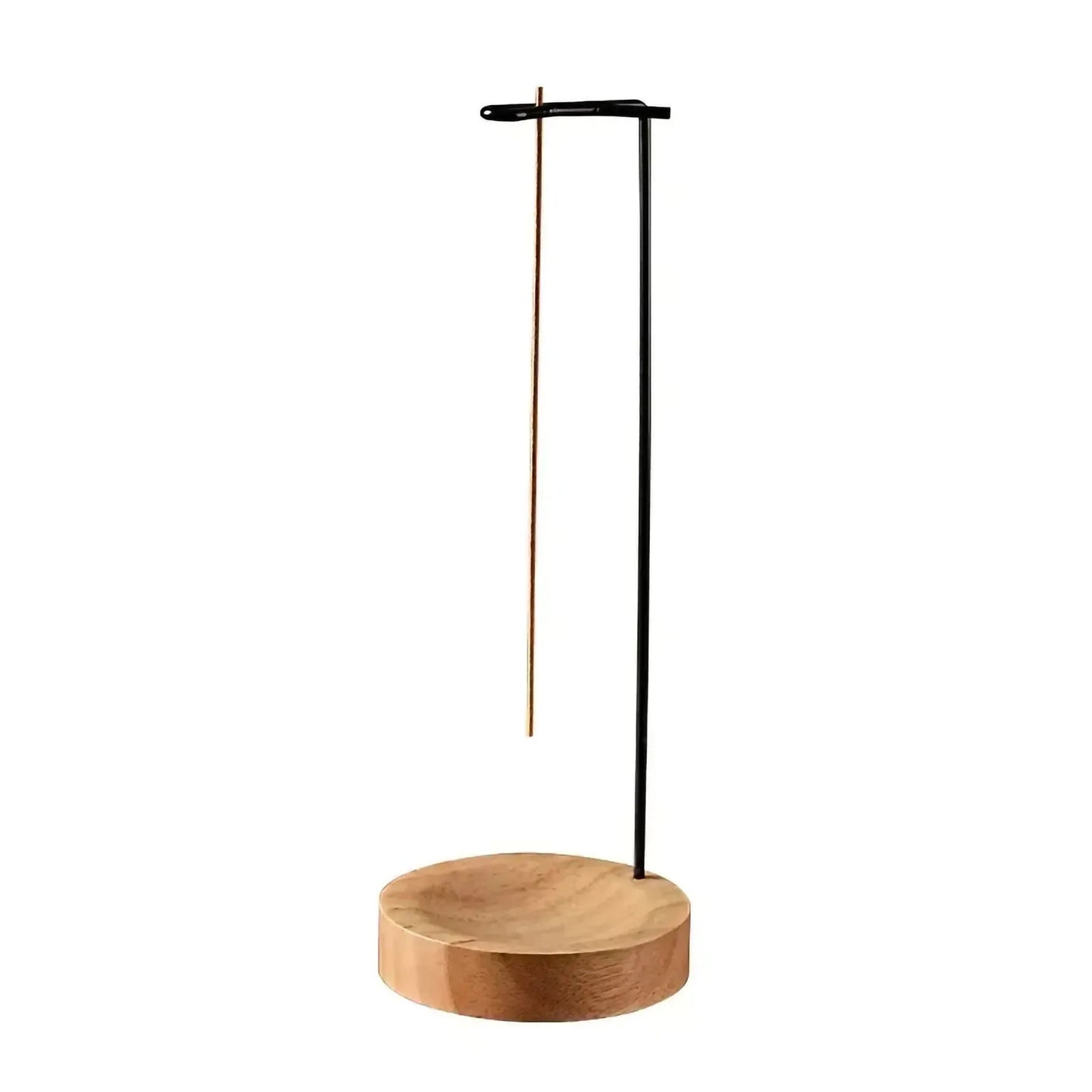 Insence Burner Upside Down Incense Burner Incense Stick Holder Wooden Round Incense Tray Ornament Bedroom Home Yoga Decoration - Urbizia