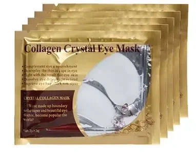 20Pcs=10Pairs Gold Collagen Crystal Eye Mask skincare Eye Patches Firming Moisturizing Nourishing Eye Skin Care Products - Urbizia