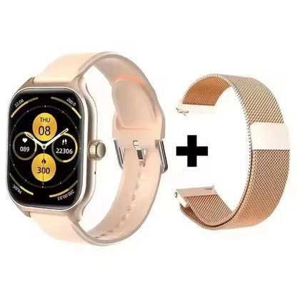 Smart Watch Men 2.01 Inch AMOLED Screen Waterproof Multiple Sport Mode Fitness HD Bluetooth Calls Smartwatch Men Women Bracelet - Urbizia
