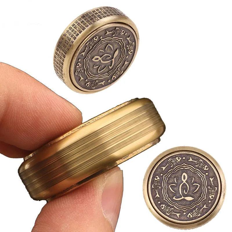 Zen Buddha Fidget Spinner Adult Metal EDC Fidget Toys ADHD Hand Spinner Antistress Toys Anxiety Stress Relief Desk Toys