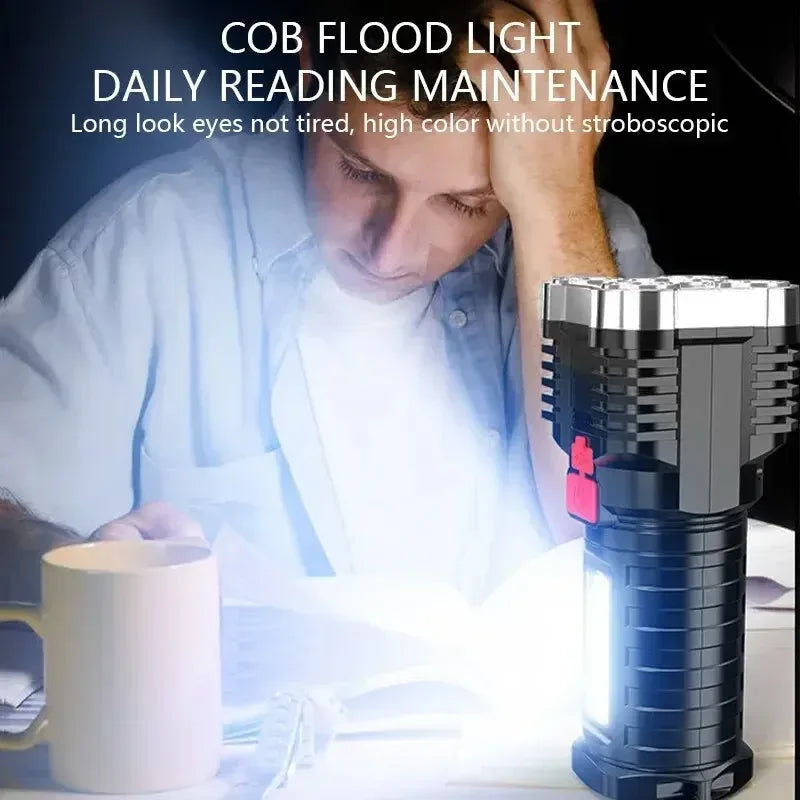 5LED Rechargeable Camping Spotlight - Urbizia