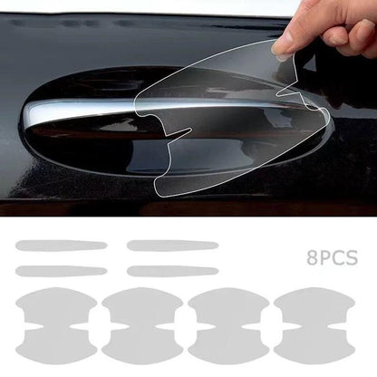 Car Door Handle Scratch Protection Stickers – 8-Piece
