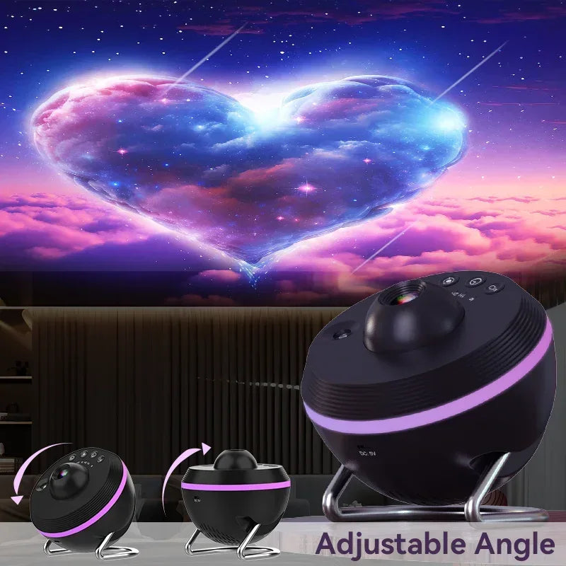 Newest Meteor 13 in 1 Ultra Clear Galaxy Projector Ultra Clear Night Light Lamp Rotary Space Ball Planetarium Projector Lights - Urbizia