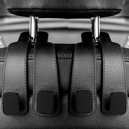Car Headrest Hooks Hanger for Bags Seat Back Organizer Holder Clips Auto Fastener Hooks Car St - Urbizia