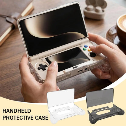 TPU Clear Caes Protective Set For AYN THOR Gaming Accessories Game Console Soft Flip Shell Anti Fall Grip Case Shell Grip Bag