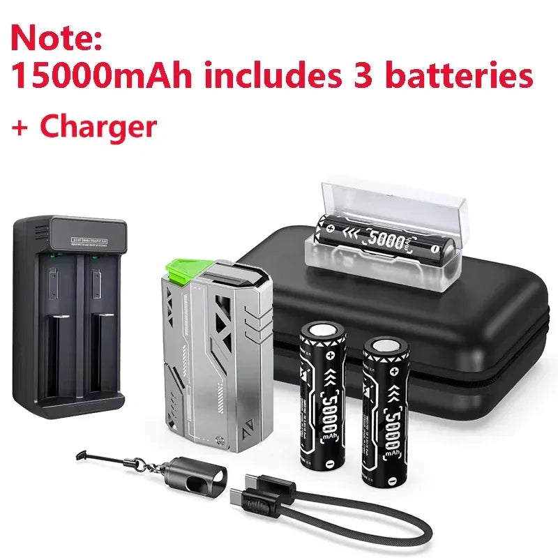 Vyvylabs 10000-50000mAh Detachable Power Bank 22.5W Fast Charger External Battery Removable Replaceable Battery For Mobile Phone