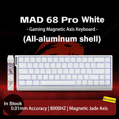 MADLIONS Mad 60he Mad60HE Mad 68HE Mechanical Keyboard Magnetic Switch Wired Hot Swap 8K Polling Rate Customized Gaming keyboard