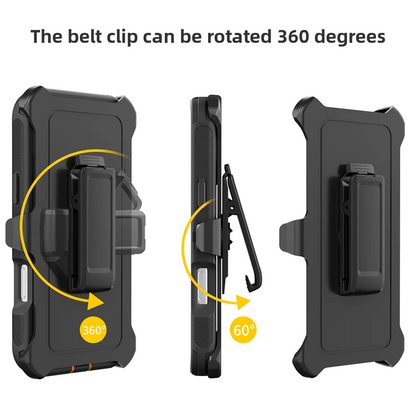 Armor Defender Magnetic iPhone Case with Belt Clip – MagSafe Compatible