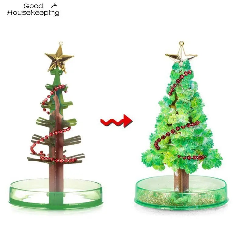 Magic Growing Christmas Tree – 14cm DIY Crystal Tree