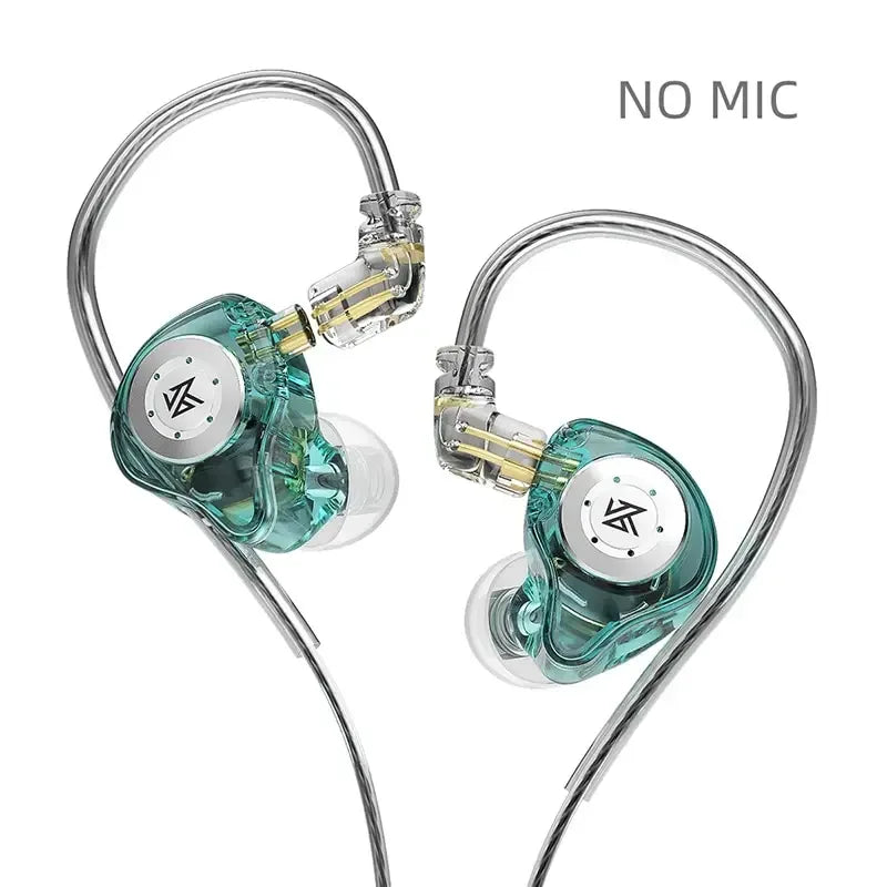 KZ EDX PRO Dynamic Earphones HIFI Bass Earbuds In Ear Monitor Sport Noise Cancelling Headset - Urbizia