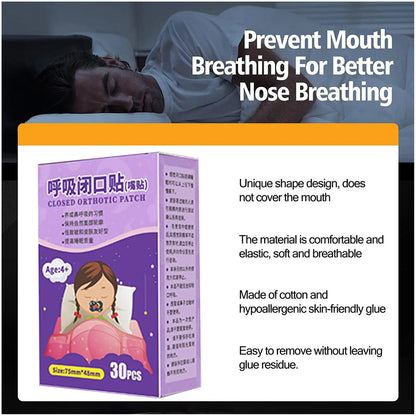 Anti-Snoring Sleep Breathing Correction Patch