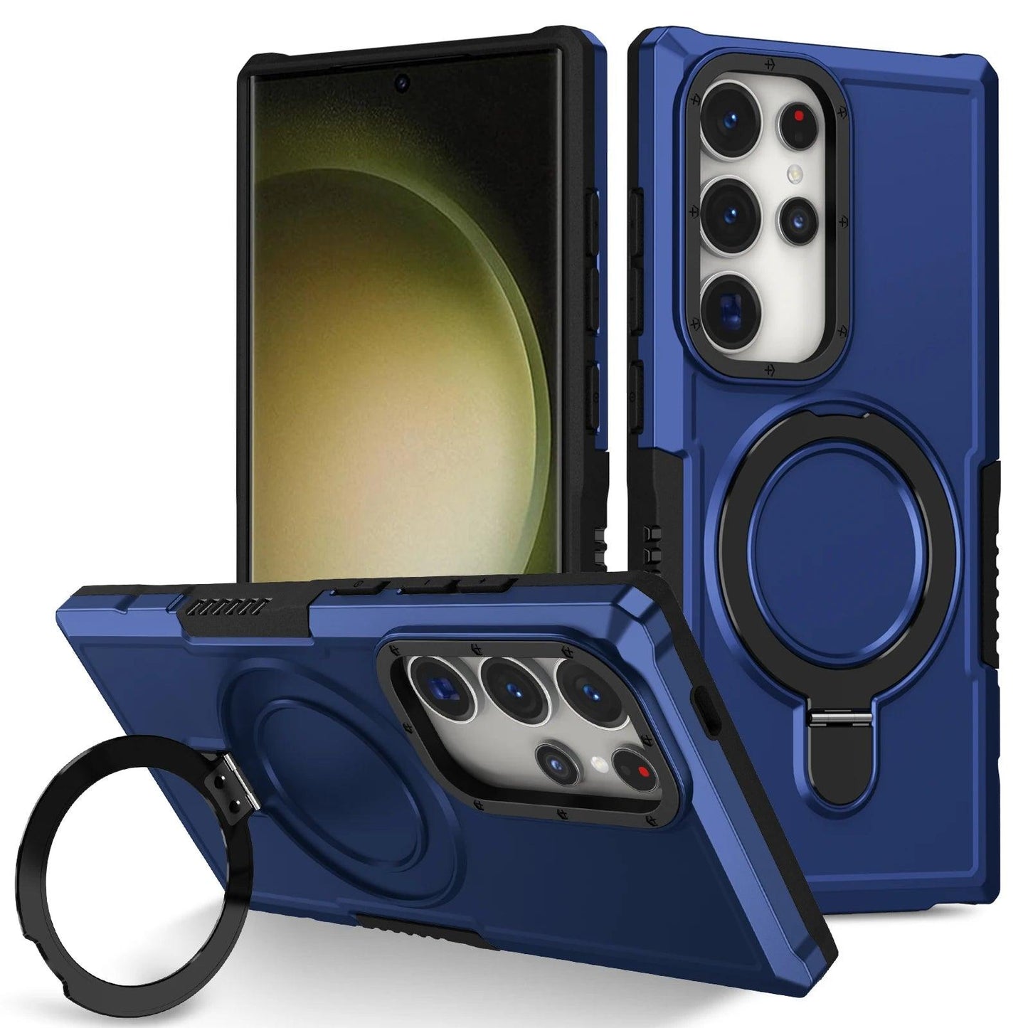 Armor Ring Holder Case for Samsung Galaxy