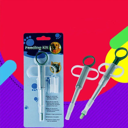 Pet feeding syringe safe and comfortable pet cat dog feeding medicine stick deworming liquid medicine syringe pet supplies - Urbizia