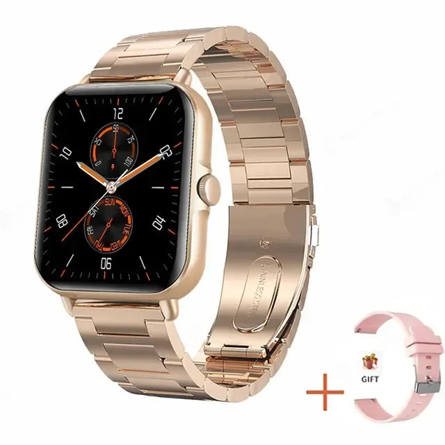 2025 2.01'' Smart Watch Bluetooth Call Play Music Smartwatch Fitness Clock Sport Waterproof Watches for Men Women iPhone Android - Urbizia