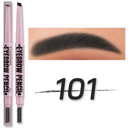 2-in-1 Waterproof Eyebrow Pencil