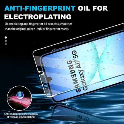 Tempered Glass For Samsung A16 A17 A26 A27 A36 A37 A56 A57 Screen Protector Galaxy A55 A35 A15 A25 A24 Film A51 A52 A53 A54