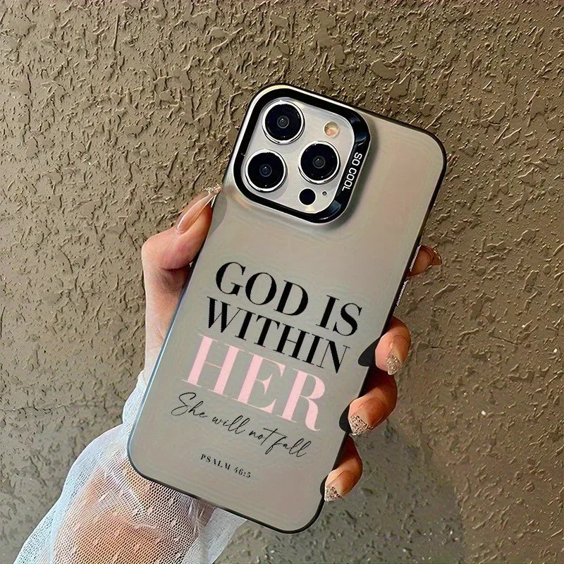 Electroplated TPU Pattern Case for iPhone