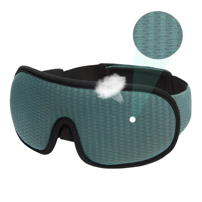 New Brand 3D Sleeping Mask Block Out Light Sleep Mask For Eyes Slaapmasker Eye Shade Blindfold Sleeping Aid Face Mask Eyepatch