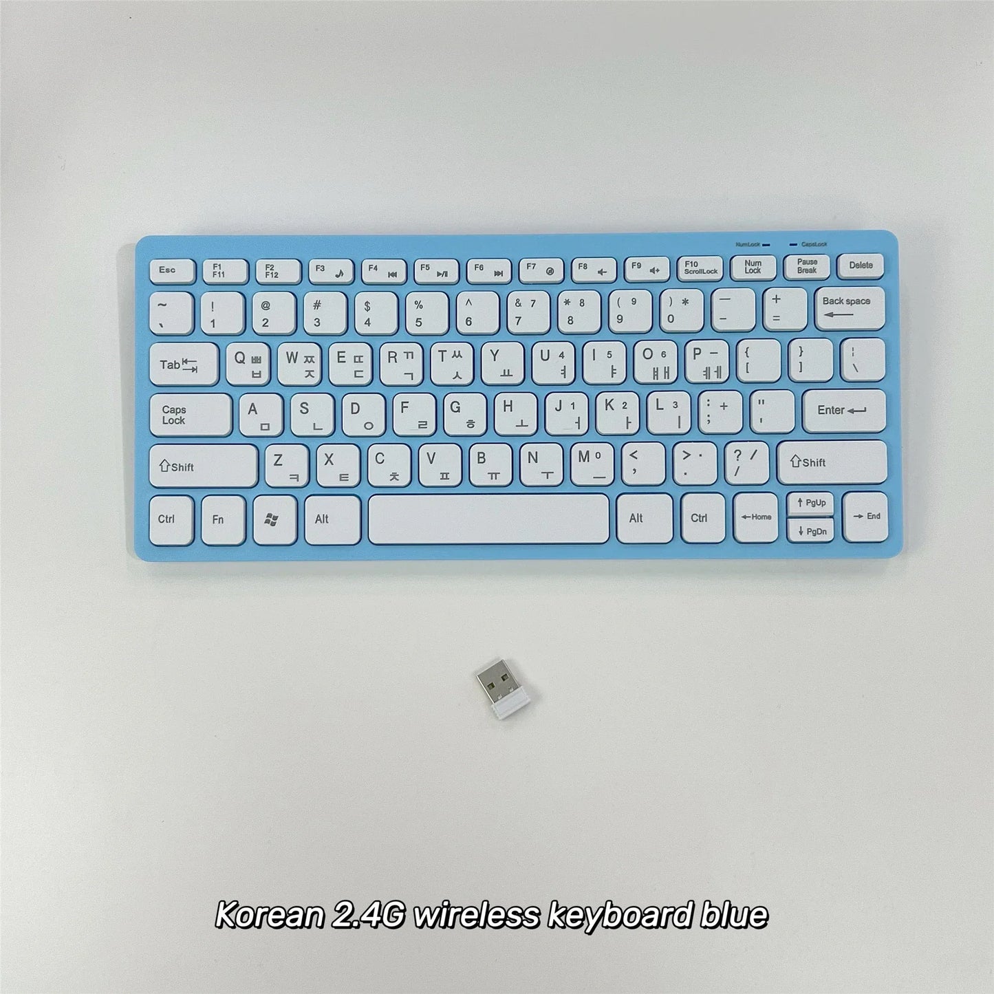 Korean 2.4G Wireless Keyboard and Mouse/Keyboard only Protable Mini Keyboard Mouse Combo Set For Notebook Laptop Desktop PC