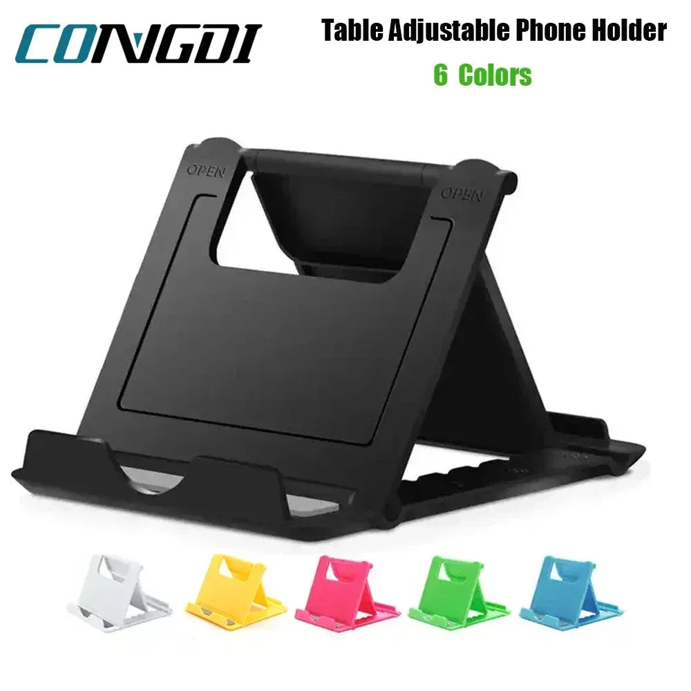 Adjustable Foldable Phone & Tablet Stand Holder