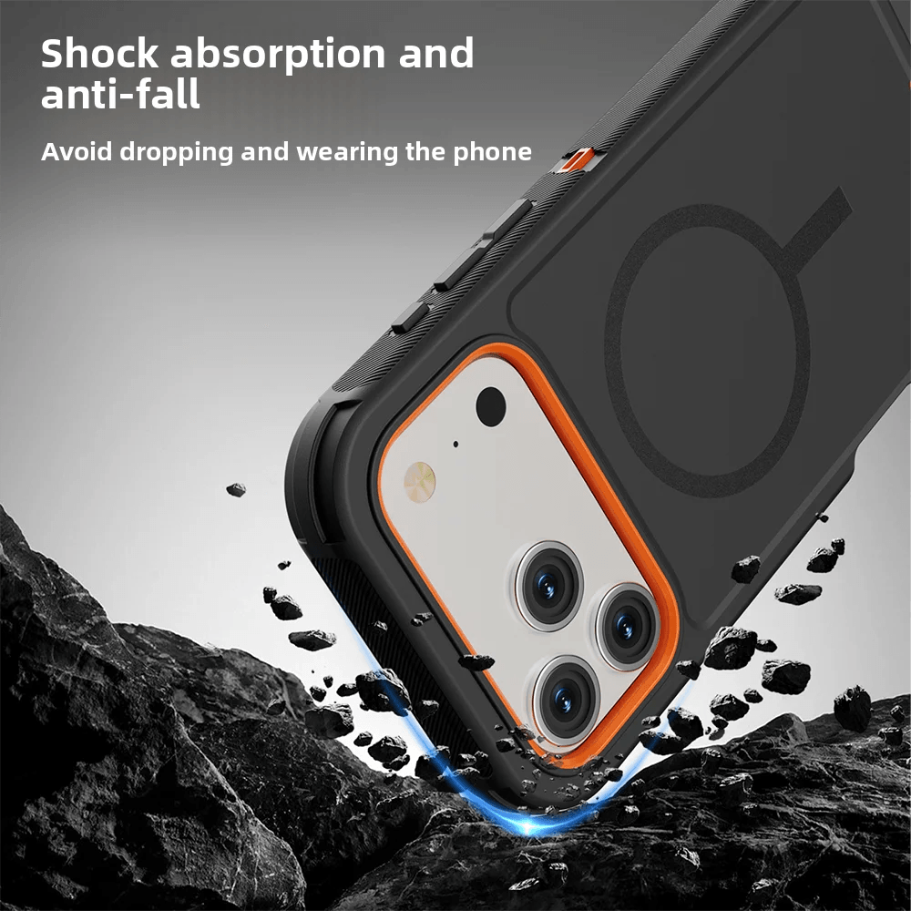 Armor Defender Magnetic iPhone Case with Belt Clip – MagSafe Compatible