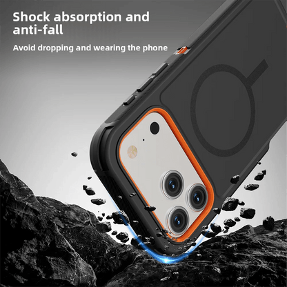 Armor Defender Magnetic iPhone Case with Belt Clip – MagSafe Compatible
