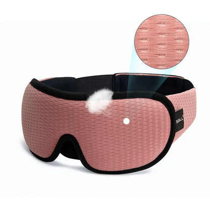 3D Sleeping Eye Mask Breathable Light Block Eyepatch Stereoscopic Soft Padded Sleep Eye Cover Sleep Mask Sleeping Aid Blindfold