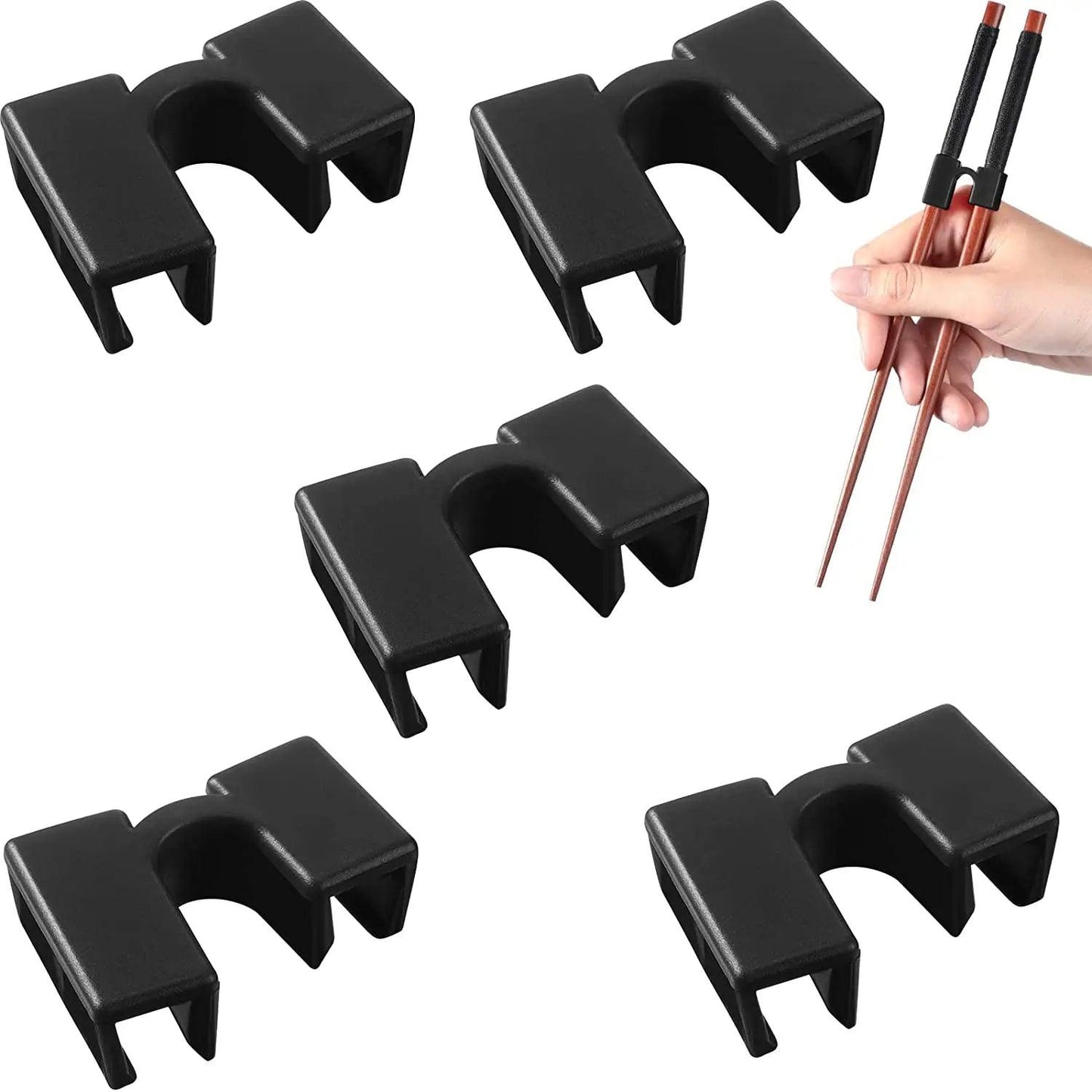 5PCS Reusable Chopsticks Trainer Helper Set