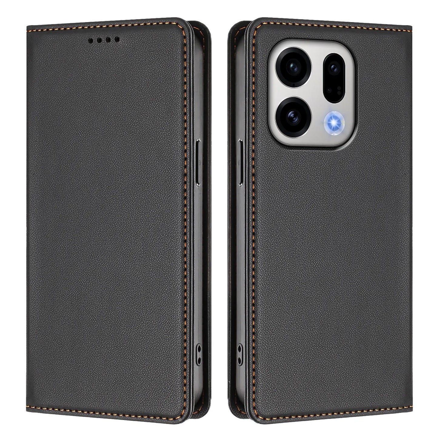 Luxury Magnetic Flip Wallet Leather Case for OPPO Find X9 Pro X9 X8 Pro X8 X7 Ultra X7 X5 Pro X5 Lite X5 X3 Lite Cover