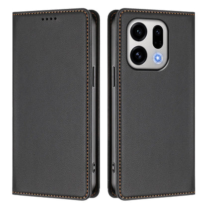 Luxury Magnetic Flip Wallet Leather Case for OPPO Find X9 Pro X9 X8 Pro X8 X7 Ultra X7 X5 Pro X5 Lite X5 X3 Lite Cover