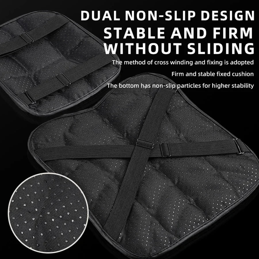 Motorcycle Seat Pad 3D Comfort Gel Cushion Seat Breathable Universal Shock Absorbing Seat Cover for Advanced Mountain