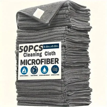 Thicken Microfiber Cleaning Cloths Lint Free Microfiber Cleaning Towel Cloths Reusable Cleaning Towels Absorbent for Car Window - Urbizia