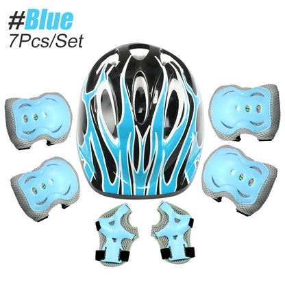 6PCS Knee & Elbow Pads Set with Wrist Guards - Multi-Sport Protective Gear for Kids/Adults - Cycling, Skating, Riding Safety