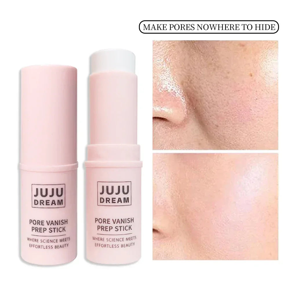 JUJU DREAM Pore Vanish Prep Stick - Pore Minimizing Primer Stick, Oil Control Face Base for Smooth Makeup - Urbizia