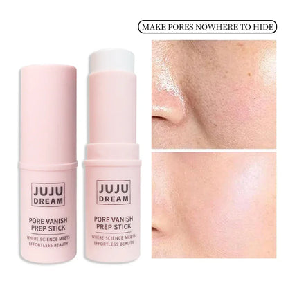 JUJU DREAM Pore Vanish Prep Stick - Pore Minimizing Primer Stick, Oil Control Face Base for Smooth Makeup - Urbizia