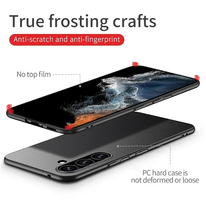 Case For SAMSUNG Galaxy A57 A37 A17 A56 A36 A26 A16 5G Hard PC Shockproof Case Cover Luxury Ultra Slim Lightweight Matte Covers